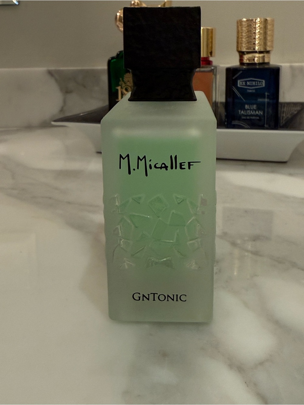 M. Micallef GnTonic Eau de Parfum - Frosted Light Green Bottle-